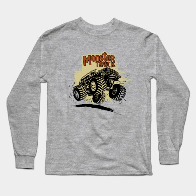 Monstertruck Long Sleeve T-Shirt by Mechanik